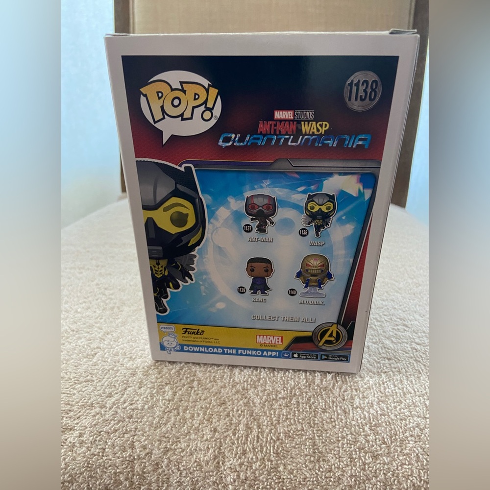 POP Marvel: Ant-Man and The Wasp: Quantumania - Wasp Funko Vinyl Figure - Picture 5 of 6